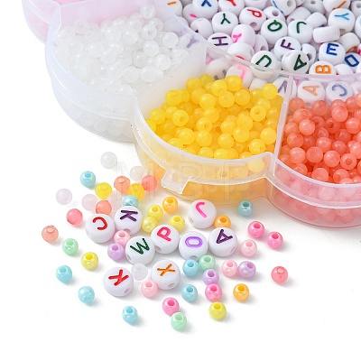 DIY Candy Color Stretch Bracelet Making Kit DIY-FS0003-41-1