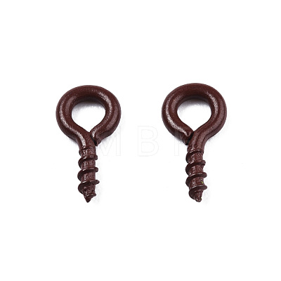 Spray Painted Iron Screw Eye Pin Peg Bails IFIN-N010-002A-02-1