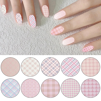 10 Rolls Transfer Nail Art Stickers MRMJ-SP0001-46-1
