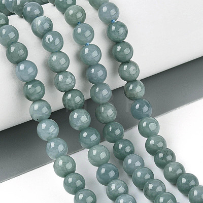 Natural Jadeite Beads Strands G-N353-07B-01-1