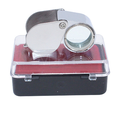 Stainless Steel Folding Jewelry Loupe TOOL-L010-005-1