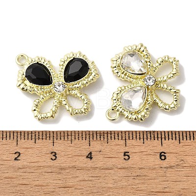 Butterfly Rack Plating Alloy Pendants FIND-I039-30G-1