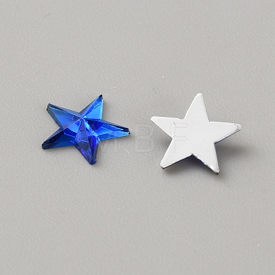 Star Acrylic Rhinestone Cabochons AJEW-WH20048-40D-1