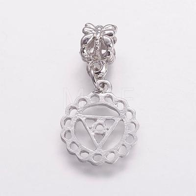 Alloy European Dangle Charms PALLOY-E436-B-P-1