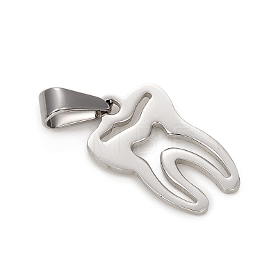 Tarnish Resistant 304 Stainless Steel Pendants LS-STAS-I136-06P-1