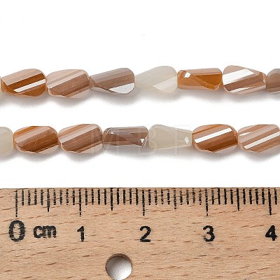 Electroplate Glass Beads Strands EGLA-P065-01A-03-1