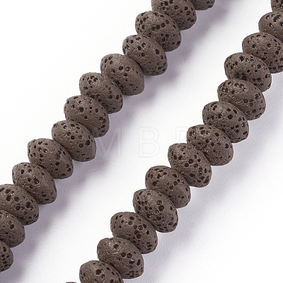 Natural Lava Rock Beads Strands G-F671-01A-13-1