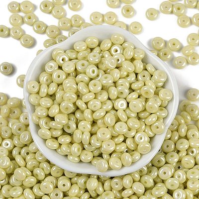 Opaque Colours Luster Glass Seed Beads X1-SEED-P008-01C-08-1