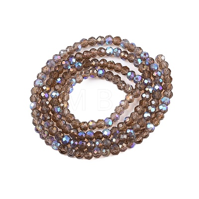 Electroplate Glass Beads Strands EGLA-A044-T2mm-L16-1