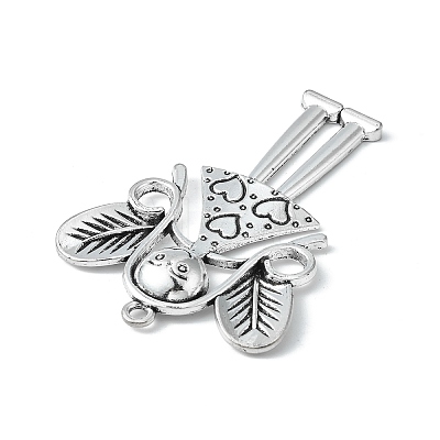 Tibetan Style Alloy Large Fairy Pendants LS-LF1724Y-1