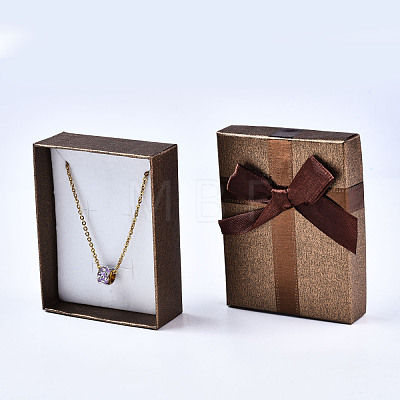 Cardboard Jewelry Set Box CBOX-S021-004B-1