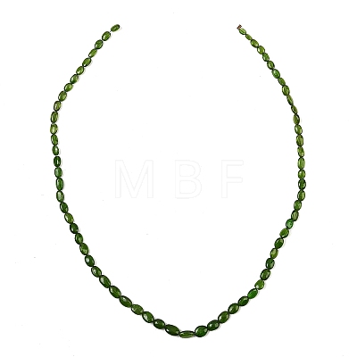 Natural Green Diopside Graduated Beads Strands GG-NH0020-B01-01-1