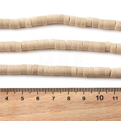 Natural Fossil Beads Strands G-M420-A10-01-1
