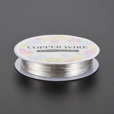 Round Copper Jewelry Wire CW0.4mm006-1