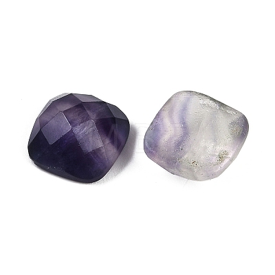 Natural Colorful Fluorite Cabochons G-I370-04B-1