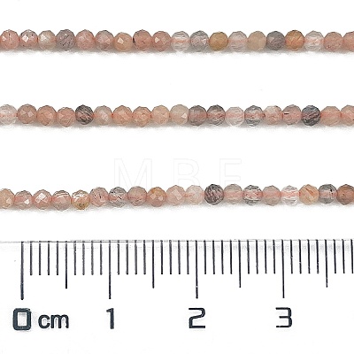 Natural Multi-Moonstone Beads Strands G-L597-C04-04-1