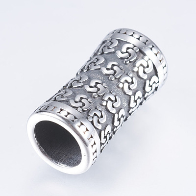304 Stainless Steel Tube Beads STAS-I076-082AS-1