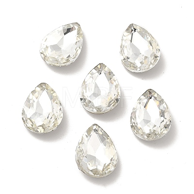 Glass Pointed Back Rhinestone X-RGLA-Q002-18-1