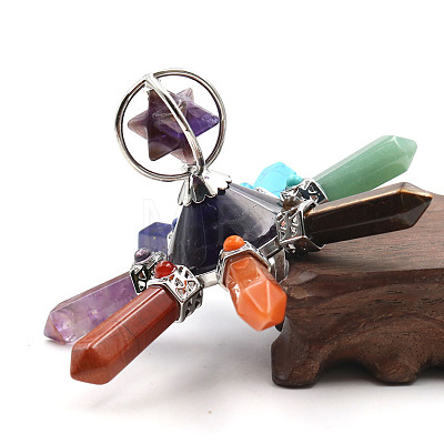 7 Chakra Gemstone Bullet Points Energy Generators G-PW0007-138D-1