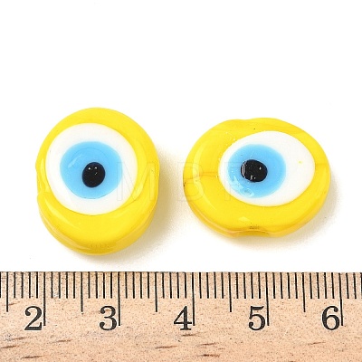 Handmade Evil Eye Lampwork Beads LAMP-G168-02E-1