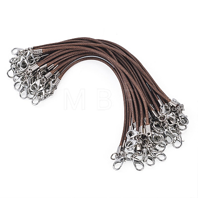30Pcs Korean Waxed Polyester Cord Bracelet Making YC-TADJ0001-02C-1