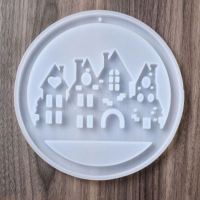 City Signs Decorated with Wind Chimes Silicone Mold SIMO-S001-01C-1