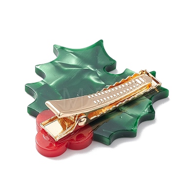 Christmas Cellulose Acetate Alligator Hair Clip PHAR-K003-01B-1