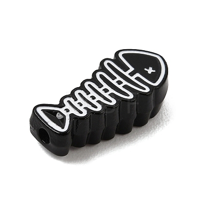 Alloy Enamel Beads AL-CBA8B94-14B-1
