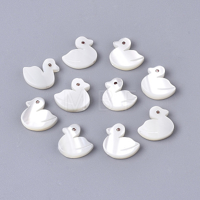 10Pcs Natural Trochid Shell/Trochus Shell Beads SHEL-CJ0001-31-1