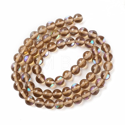 Synthetic Moonstone Beads Strands G-E573-02A-22-1