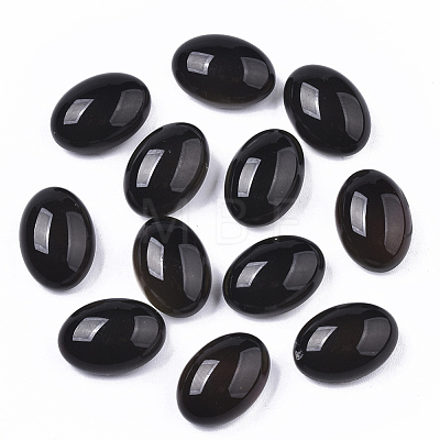 Translucent Glass Cabochons GLAA-T023-02D-1