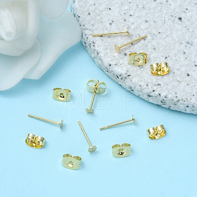 20Pcs 304 Stainless Steel Stud Earring Findings STAS-YW0001-42G-1