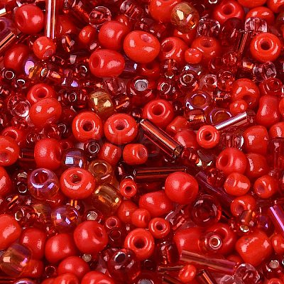 Glass Seed Beads & Bugle Beads SEED-Q041-04C-1