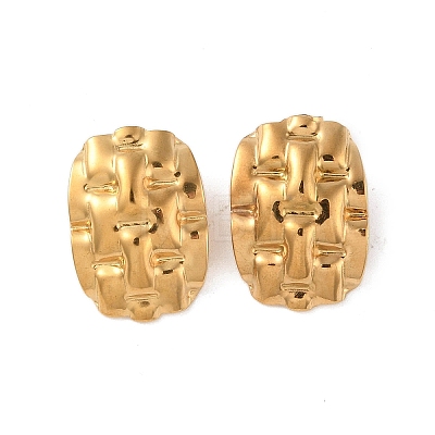 304 Stainless Steel Earrings EJEW-O004-17G-1