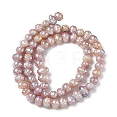 Natural Cultured Freshwater Pearl Beads Strands PA-CBAC463-12-1