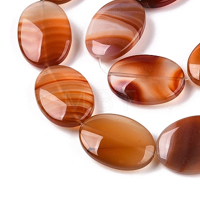 Natural Agate Dyed Beads Strands G-T138-200-1