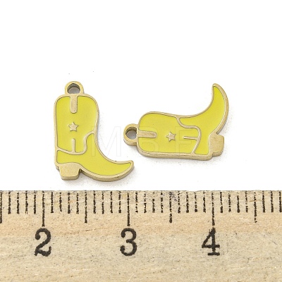 Ion Plating(IP) 316L Stainless Steel Charms STAS-D035-08G-02-1