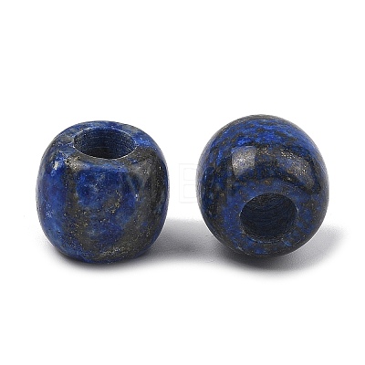 Natural Lapis Lazuli Large Hole Beads GG-CBA02C4-02-1