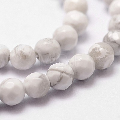 Natural Howlite Beads Strands X-G-D840-44-4mm-1