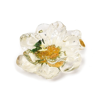 Transparent Resin Cabochons RE-CBA7537-01A-1