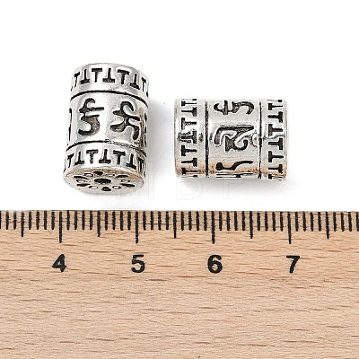 Tibetan Style Alloy Beads FIND-Z072-11AS-01-1