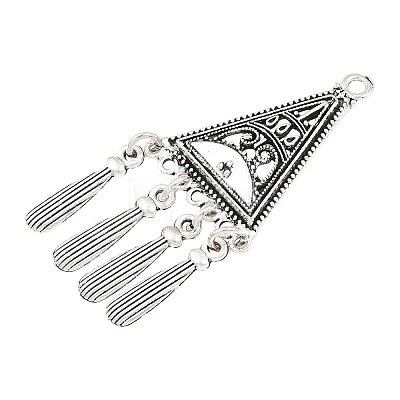 Tibetan Style Alloy Big Pendants AL-CBAAECB-02AS-E-1