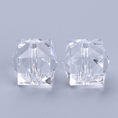 Transparent Acrylic Beads LS-TACR-Q259-6mm-V01-1