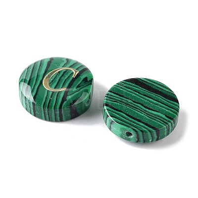 Synthetic Malachite Beads G-A238-01C-1