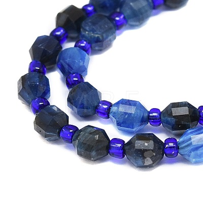 Natural Kyanite Beads Strands G-O201B-18-1