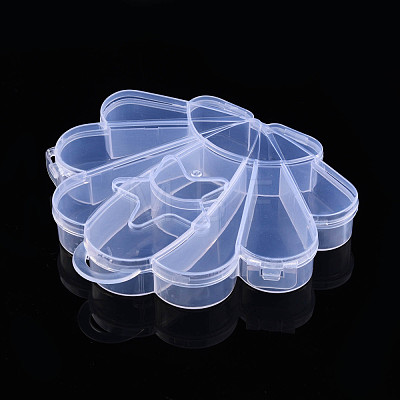 Rectangle Polypropylene(PP) Bead Storage Containers CON-N001-047-1