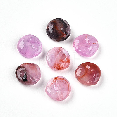 Transparent Acrylic Beads X1-TACR-T028-41D-1