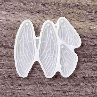Butterfly Wings Pendant Silicone Molds X-DIY-J009-06-1