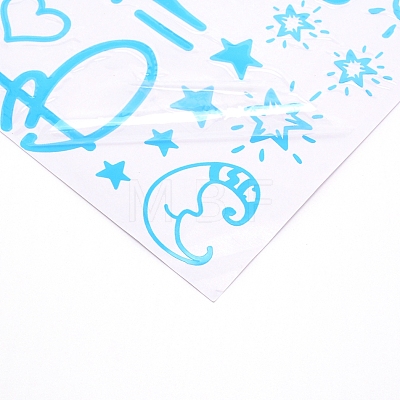 Happy Birthday Theme Waterproof Self Adhesive Sticker DIY-WH0199-87B-03-1