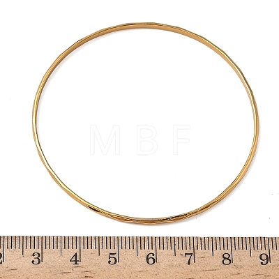 7Pcs 304 Stainless Steel Bangles for Women BJEW-C132-05G-1